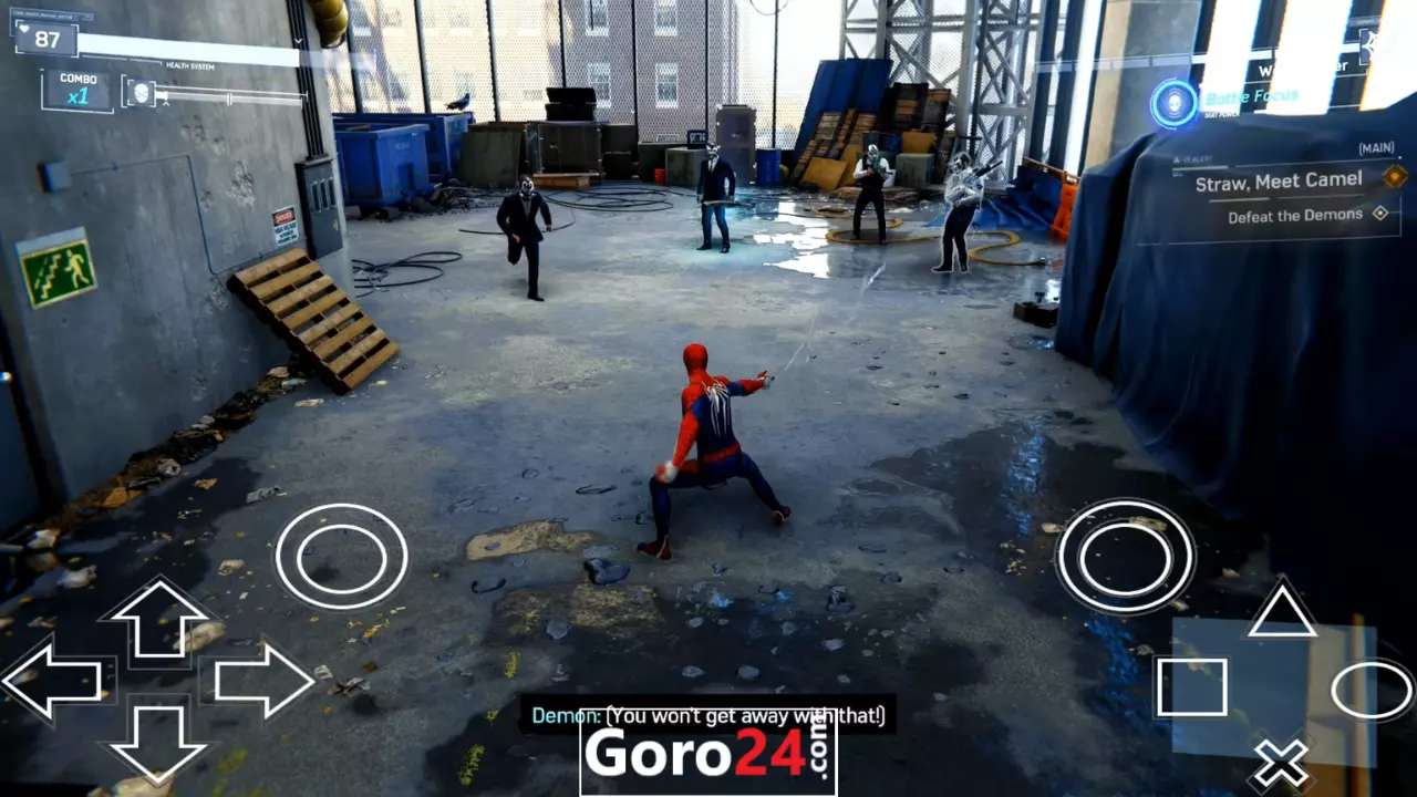 SpiderMan Remastered Mobile 1